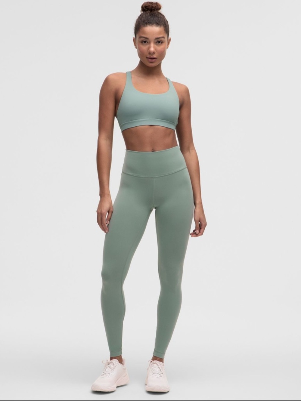 lululemon athletica Sage Green High-Rise Leggings